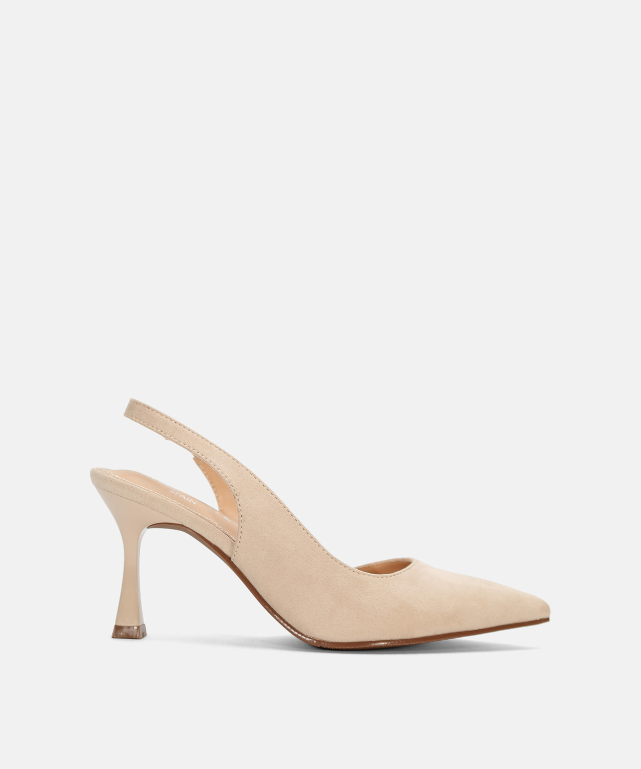 Sapato de salto aberto atr&aacute;s  image number null